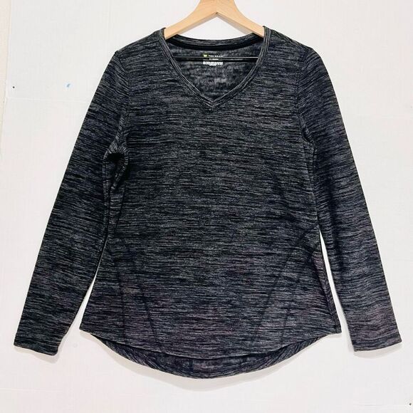 Tek Gear Heather Gray Fleece Top   Women’s Size M - Picture 1 of 3